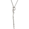 Sterling Silver Decorative Dangle 18" Necklace