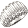 Design Ring in Sterling Silver (Size 6)