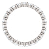 14k White Gold 1 1/6 CTW Diamond Eternity Band Size 5