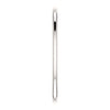 14k White Gold 1mm Comfort Fit Band, Size 5.5