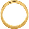 14k Yellow Gold 7.5mm Band Size 8