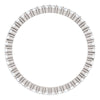 14k White Gold 3/8 CTW Diamond Eternity Band Size 5