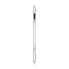 14k White Gold 1mm Comfort Fit Band, Size 8
