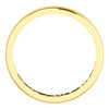 14k Yellow Gold 4mm Paisley Design Band Size 11