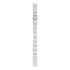 14k White Gold 3/8 CTW Diamond Eternity Band Size 5