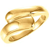 Metal Fashion Ring in 14k Yellow Gold ( Size 6 )