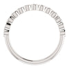 14k White Gold 1/4 CTW Diamond Ring, Size 7