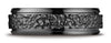 Benchmark-Black-Titanium-7.0-mm-Comfort-Fit-Hammered-Finished-Design-Wedding-Band-Ring--Size-6.5--67502BKT06.5