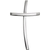 32.00x19.25 mm Cross Pendant in 14K White Gold