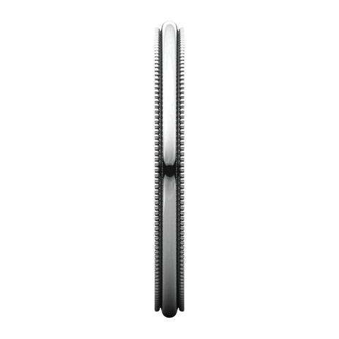 14k White Gold 2mm Milgrain Band, Size 6