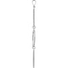 Sterling Silver Triple Oval Pendant
