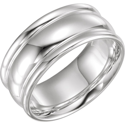 Sterling Silver Men's Fashion Ring Size 11