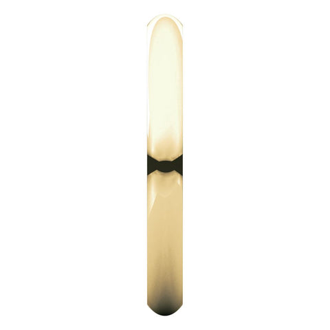 14k Yellow Gold 2.5mm Comfort Fit Band, Size 6.5
