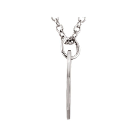 14k White Gold Scorpio Zodiac Necklace