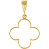 Decorative Pendant in 14k Yellow Gold