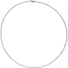 14k White Gold 1.5mm Rope 7" Chain