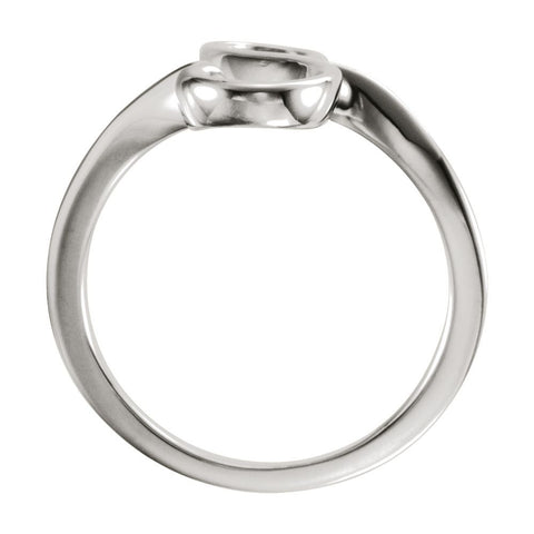 Sterling Silver Freeform Ring, Size 7