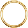 14k Yellow Gold 2mm Comfort Fit Milgrain Band Size 5