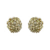 14k Yellow Gold 1/3 CTW Yellow Diamond Earrings