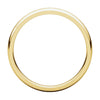 10k Yellow Gold 3mm Light Comfort Fit Band, Size 6