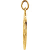 14k Yellow Gold 18mm Miraculous Medal