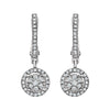 14k White Gold 1/3 CTW Diamond Earrings