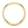 10k Yellow Gold 4mm Flat Band, Size 9