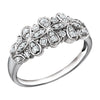 14k White Gold 1/5 ctw. Diamond Anniversary Band, Size 7
