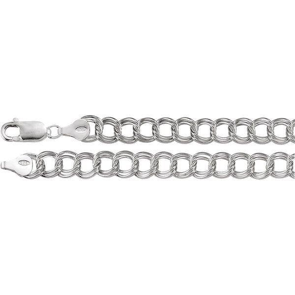 Sterling Silver Charm 7" Bracelet