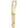 14k Yellow Gold Freeform Pendant