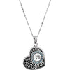 Handprints(Boy)Ash Holder Necklace with Packaging in Sterling Silver