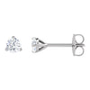 Pair of I1; G-H Diamond Friction Post Stud Earrings in 14k White Gold