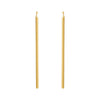 14k Yellow Gold Vertical Bar Earrings