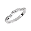 14K White Gold 1/5 CTW Diamond Band (Size 6)