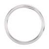 14K Yellow & White 6mm Comfort-Fit Band Size 11.5