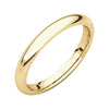Comfort-Fit Wedding Band Ring in 18k Yellow Gold ( Size 6 )