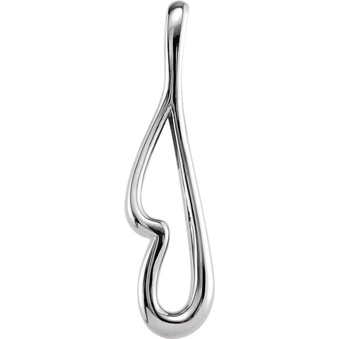 14k White Gold Fashion Pendant