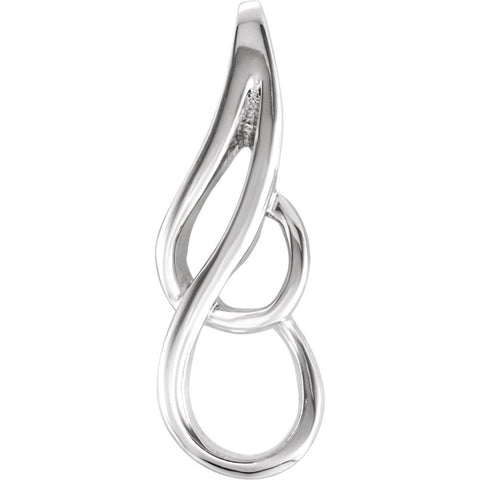 14k White Gold Metal Fashion Pendant