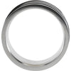 Sterling Silver Men's Fashion Ring, Size 11