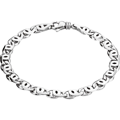 07.00 mm Men's Bracelet in Platinum