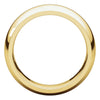 14k Yellow Gold 7mm Comfort Fit Band, Size 8