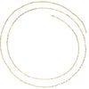 0.50 mm Solid Cable Chain in 14k Yellow Gold ( 24 Inch )
