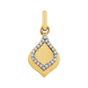 14k Yellow Gold 0.08 ctw. Diamond Pendant