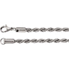 Stainless Steel Rope Chain with Lobster Clasp ( 30.00 Inch )