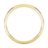 10k Yellow Gold 2.5mm Flat Tapered Band, Size 8