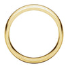 14k Yellow Gold 7mm Light Comfort Fit Band, Size 8.5