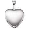 Sterling Silver Baptism Heart Locket