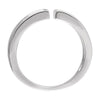 14k White Gold Freeform Ring, Size 7