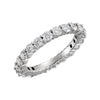 1 1/2 CTW Round Diamond Eternity Band in Platinum (Size 7)