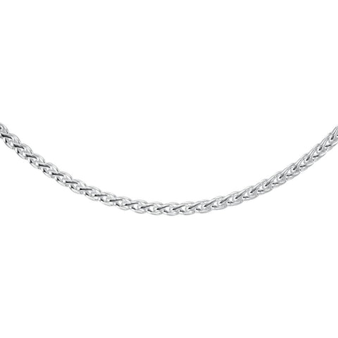 6mm Sterling Silver Wheat Chain